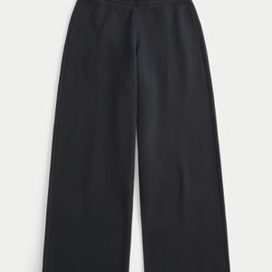 Hollister Black Hollister Feel Good Washed Baggy Sweatpants