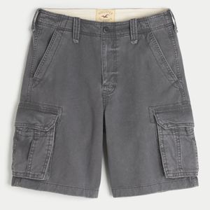 Hollister Grey Baggy Cargo Shorts for men