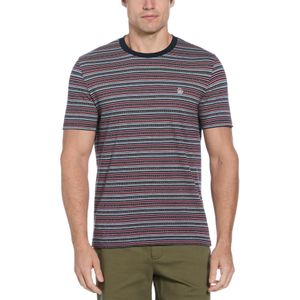 Original Penguin Blue Op Striped T-Shirt for men
