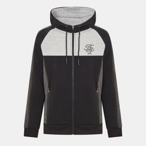 Brave Soul Black Colourblock Hoodie & Joggers Set for men