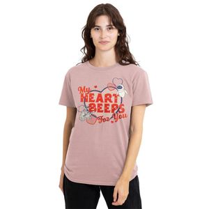 Disney Red Walle And Eve My Heart Beeps T-Shirt