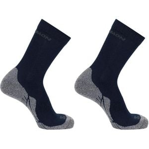 Salomon Blue Crew 2 Pack Walking Socks for men