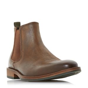 Dune Brown Conor Chelsea Boots for men