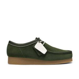 Clarks Green Wallabee Moc Toe Formal Shoes for men