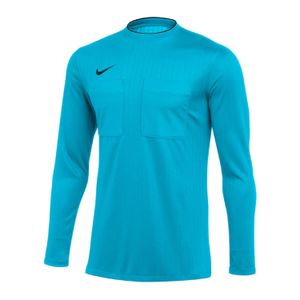 Nike Blue Long-Sleeve Dri-Fit Crew-Neck Referee Shirt for men