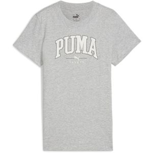 PUMA Grey Squad Graphic Regular Fit T-Shirt