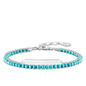 Thomas Sabo Blue Love Bridge Turquoise Double Bracelet
