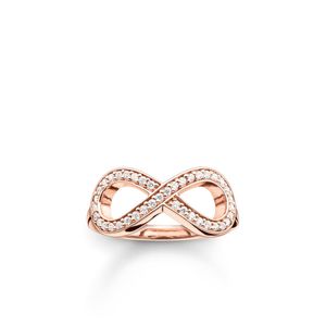 Thomas Sabo Pink Glam & Soul Rose Gold Infinity Ring