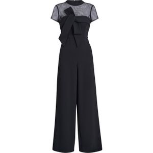 Gina Bacconi Blue Charlene Structured Jumpsuit