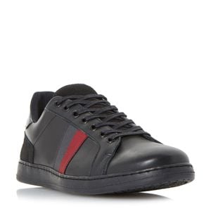 Dune Black 'theo' Contrast Panel Trainers for men