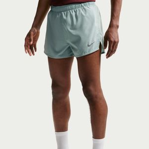 Nike Blue Fast Dri-Fit 3 Brief-Lined Running Shorts for men