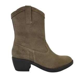 Jack Wills Green Jw Dalida Suede Calf Chunky Heel Hiker Boots