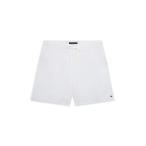 Tommy Hilfiger White Ithaca Medium Seersucker Swim Shorts for men