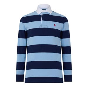 Polo Ralph Lauren Blue Polo Icon Rugby Shrt for men