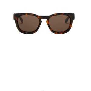 Palm Angels Brown Accessories Riverside Rectangle Sunglasses for men