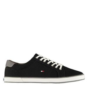 Tommy Hilfiger Black 1d Canvas Trainers for men