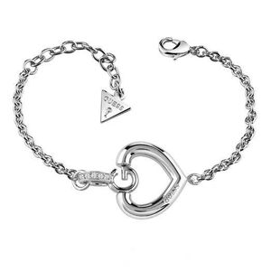 Guess Metallic Gisèle Ubb83006-l G Heart Bracelet