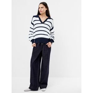 French Connection Blue Lily Soft Knit Crew Neck Jumper