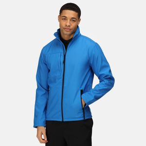 Regatta Blue Octagon Ii Printable 3 Layer Jacket for men