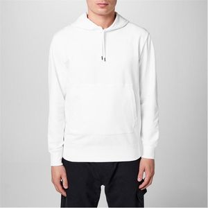 CP COMPANY METROPOLIS White Block Hoodie for men