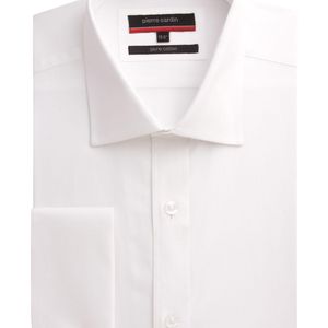 Pierre Cardin White Twill Shirt for men