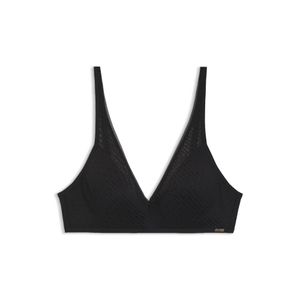 Boss Black Super-Soft Lace Bralette With Plaque