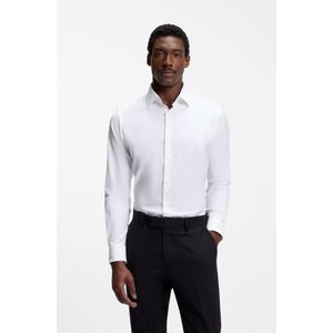 Boss White Regular-Fit Shirt for men