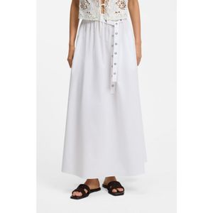 Boss White Maxi Skirt