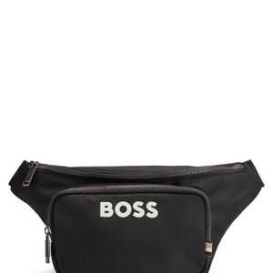 Boss Black Belt Bag for men