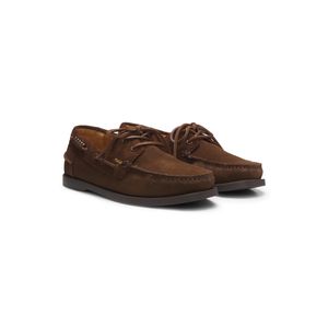 HUGO Brown Boat Shoes for men