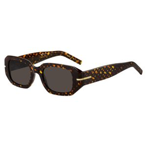 Boss Black Acetate Sunglasses With Monogram Pattern