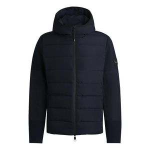 Boss Blue Equestrian Water-Repellent Hybrid Padded Jacket for men