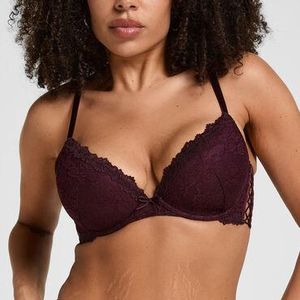 Hunkemöller Black Padded Underwired Bra Aveline