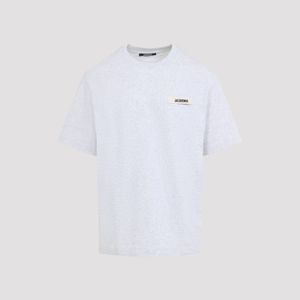 Jacquemus White Le T-Shirt Grosgrain T-Shirt for men