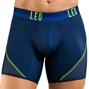 Boxer Long Sport Cool Mesh Leo pour homme en coloris Bleu