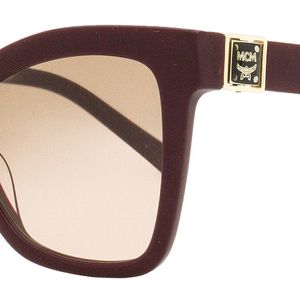 MCM Black Butterfly Sunglasses 712s Burgundy 55mm