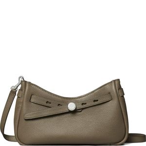 Tory Burch Brown Romy Leather Crossbody Bag