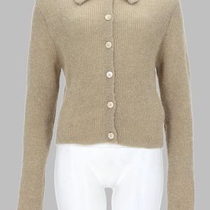 Our Legacy Natural Polo Jumper Mazzy Alpaca Jumpers
