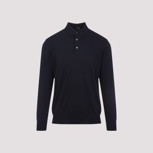 Kiton Blue Polo for men