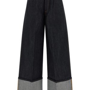 Givenchy Blue Turn Up Jeans