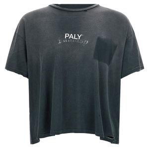 PALY Grey Core Logo T-Shirt Cotton for men