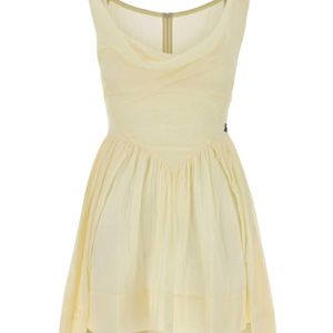 Vivienne Westwood Yellow Mini Sunday Dress
