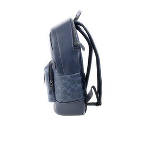 COACH Blue Backpack Denim- Cowhide Bags Backpacks