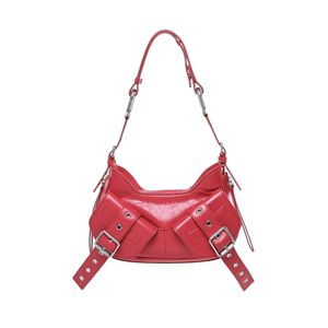 BIASIA Red Shoulder Bag Y2K.002