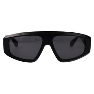 Alaïa Black Recycled Acetate Sunglasses
