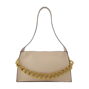 MANU Atelier Metallic Kesme Bag Ivory Leather Shoulder-Hobo-Bags