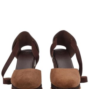 Castaner Brown Espadrille Camila Bovine Leather Shoe