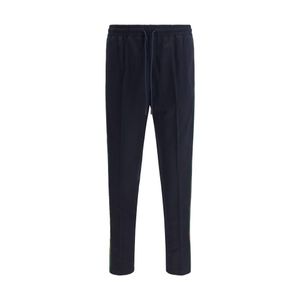 Gucci Blue Polyester Athletic Pants for men