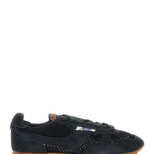 Autry Blue 'Windspin Low' Sneaker With Logo On The Side And On The Pu