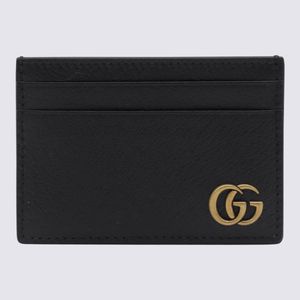 Gucci Black Wallets Calf Skin for men
